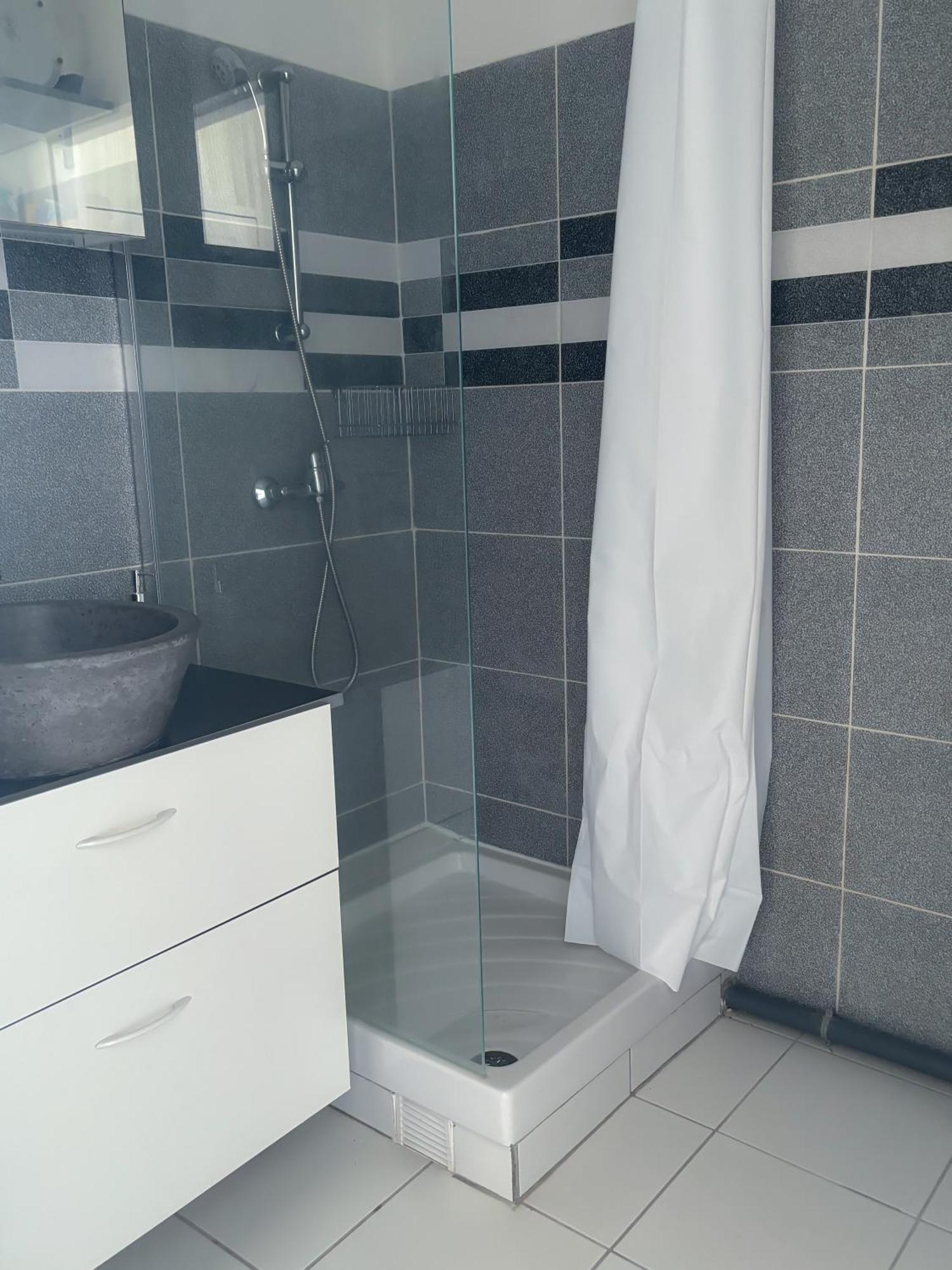 Charmant Studio Vue Mer Sans Coupure D'Eau Le Gosier  Extérieur photo